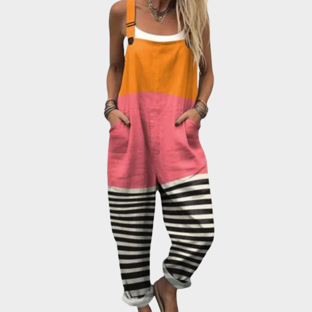 Comfortabele Geprinte Jumpsuit