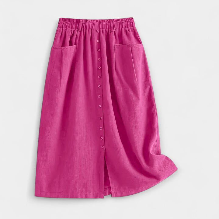 Midi Rok met Wasbeurt