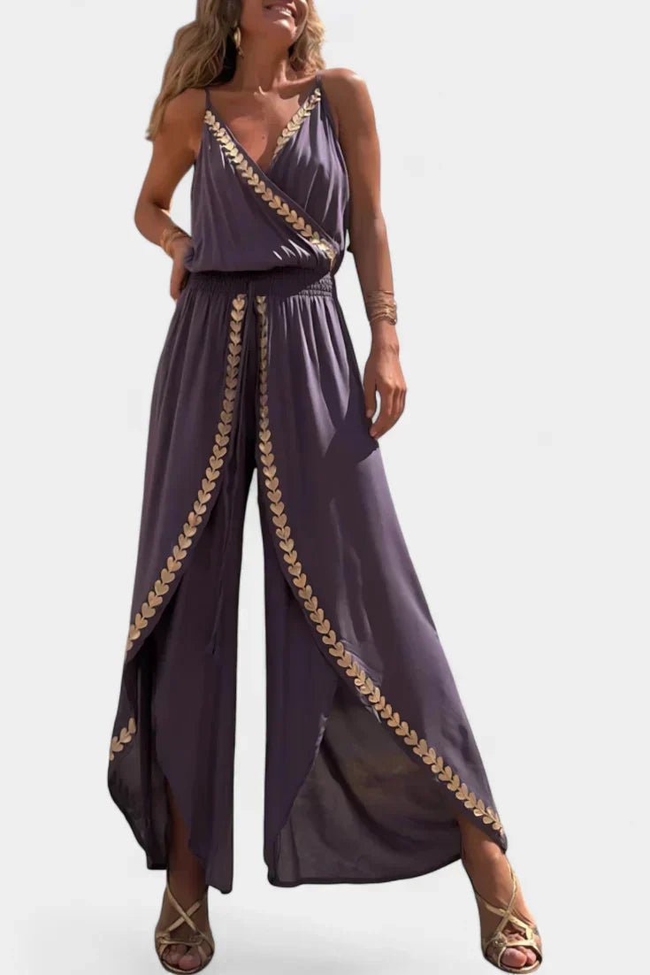 Lorena - Jurk Mono Gouden Details