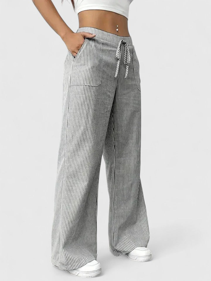 Sommerfeld | Comfortabele Wijde Broek met Elegante Details