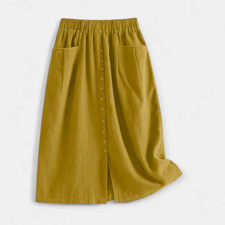 Midi Rok met Wasbeurt