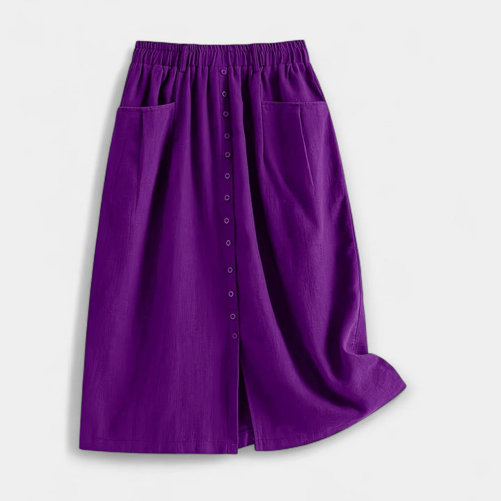 Midi Rok met Wasbeurt