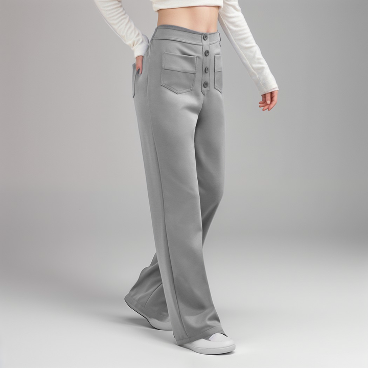 Sommerfeld | Elastische Broek met Hoge Taille