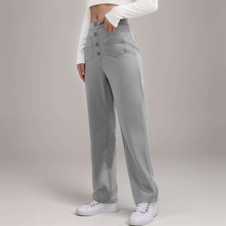 Sommerfeld | Elastische Broek met Hoge Taille