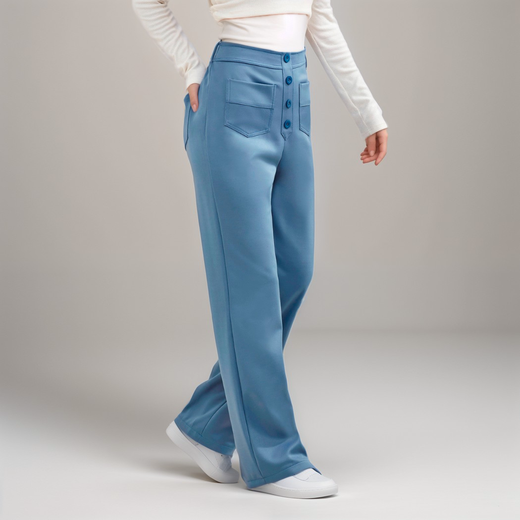 Sommerfeld | Elastische Broek met Hoge Taille