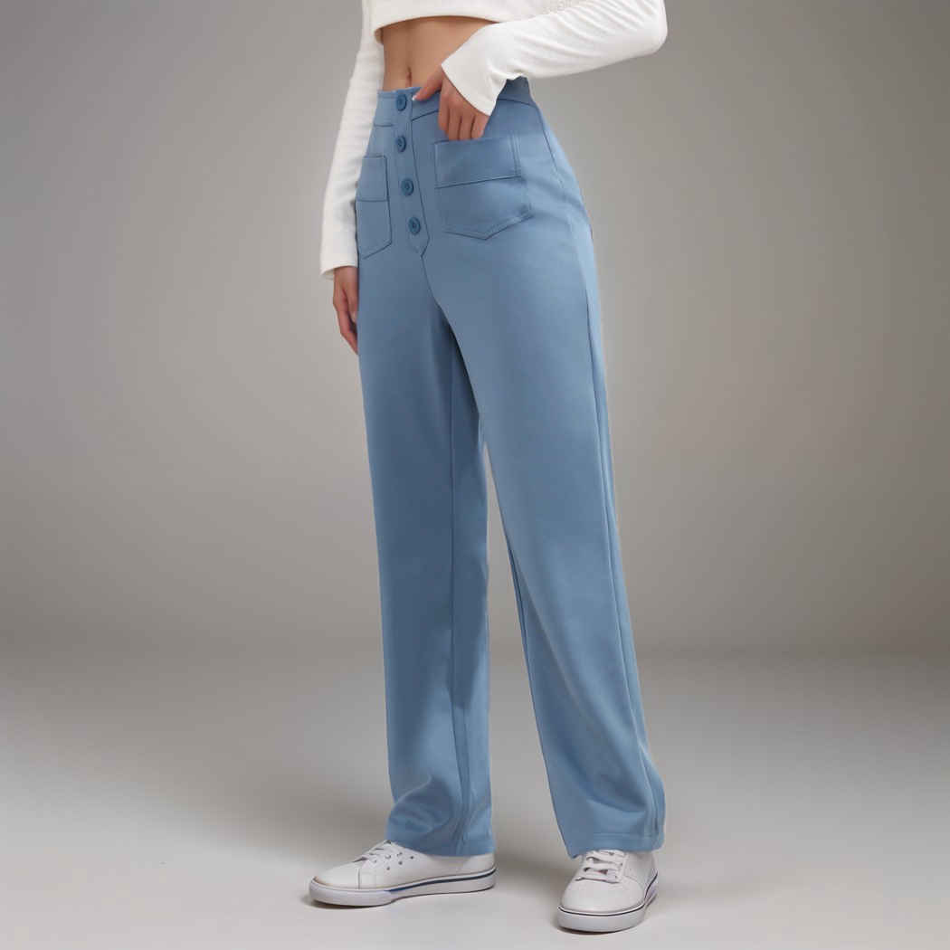 Sommerfeld | Elastische Broek met Hoge Taille