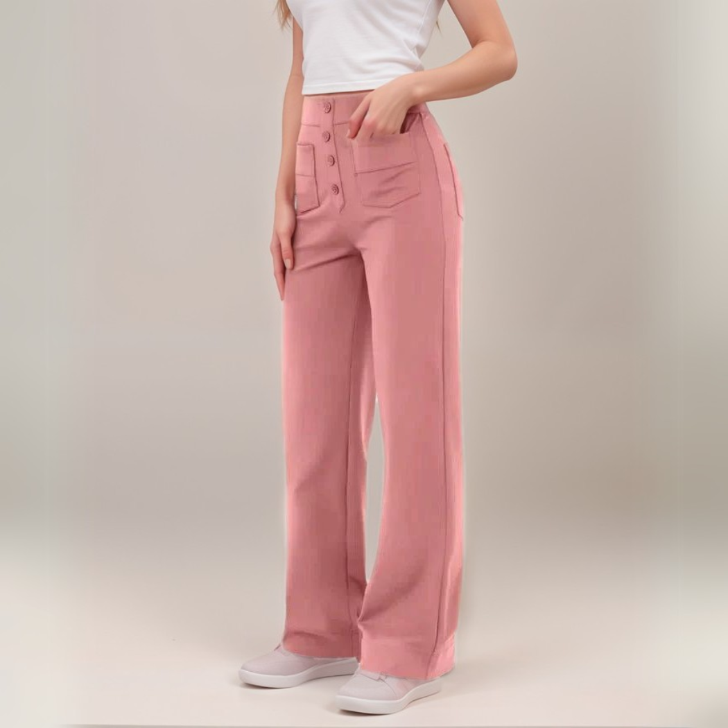 Sommerfeld | Elastische Broek met Hoge Taille