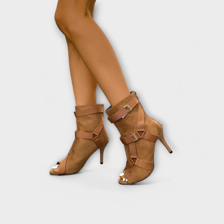 Luísa - Elegante sandalen met open teen en hak