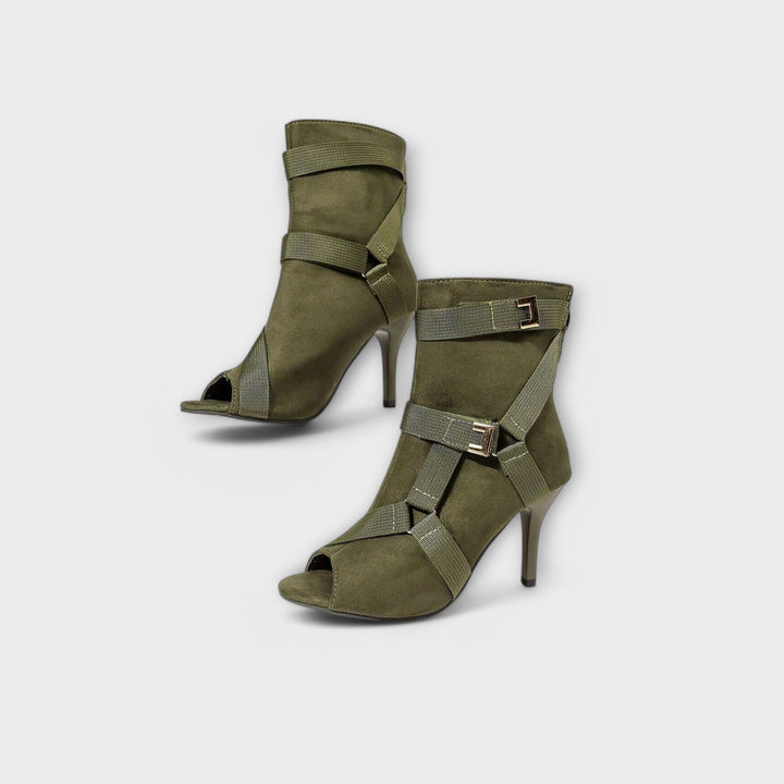 Luísa - Elegante sandalen met open teen en hak