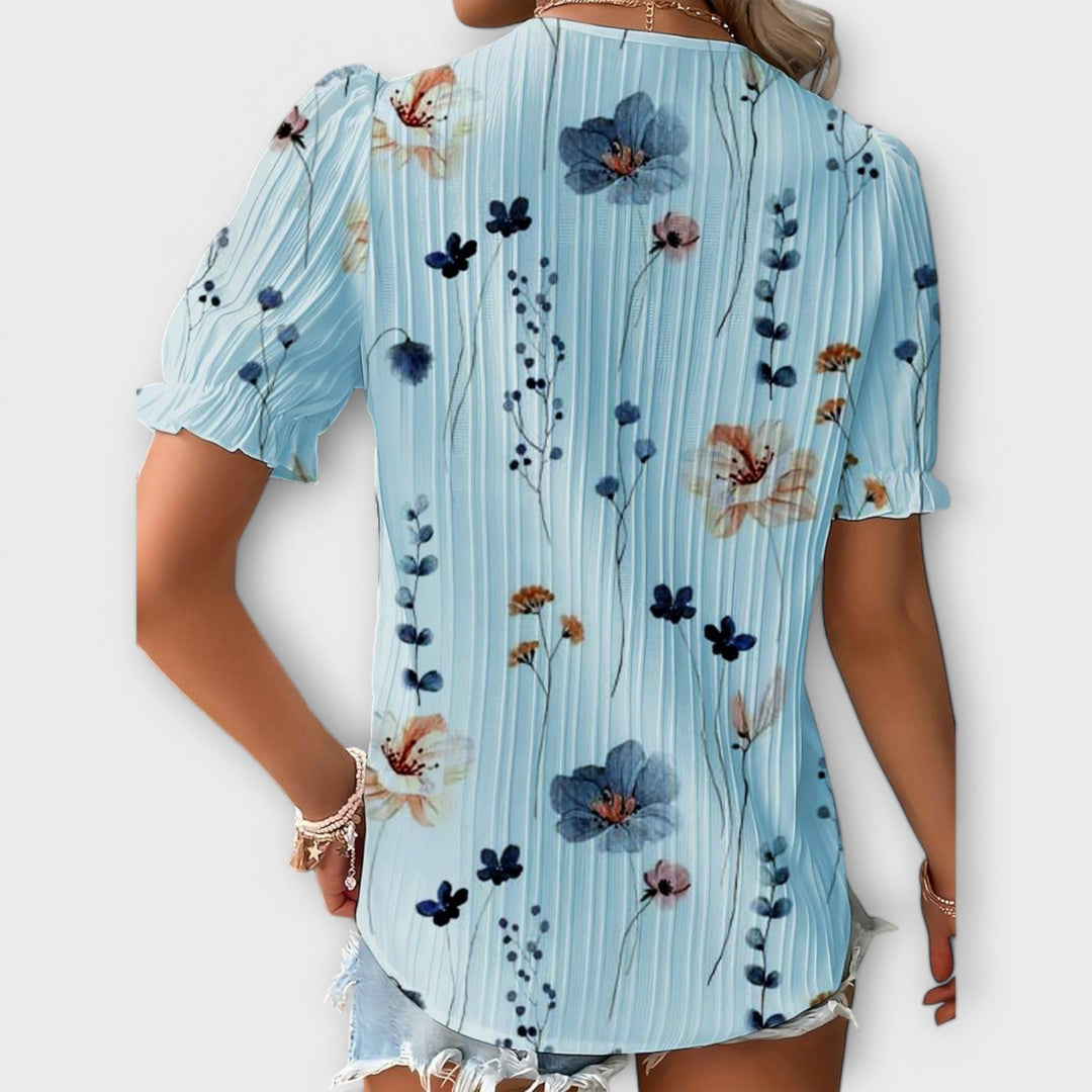 Emília - Blouse met V-hals