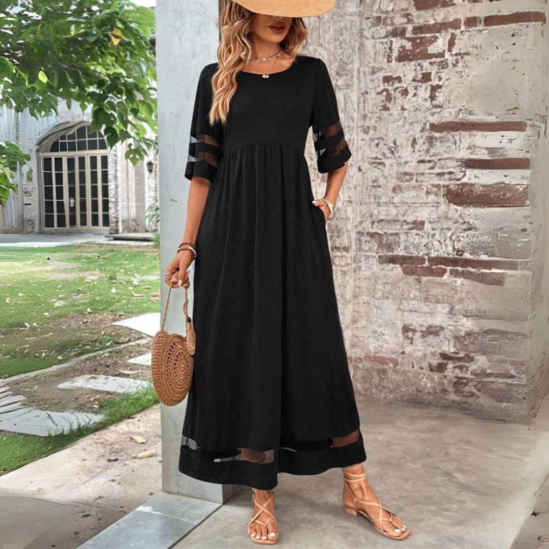 Catarina - Elegante Jurk Die de Buik Bedekt