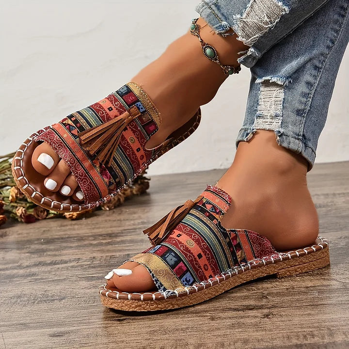 Leena - Comfortabele Platte Orthopedische Sandalen