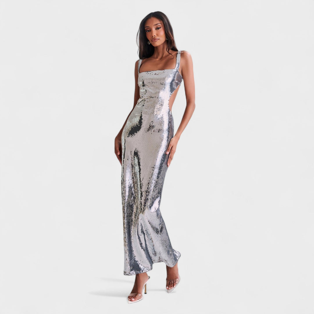 Sparkle Silver - Avondjurk
