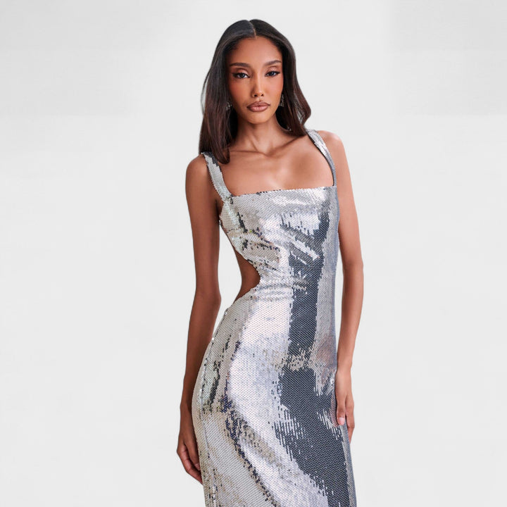 Sparkle Silver - Avondjurk