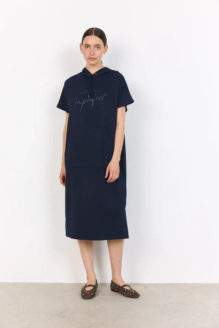Sásquia - Casual jurk met capuchon