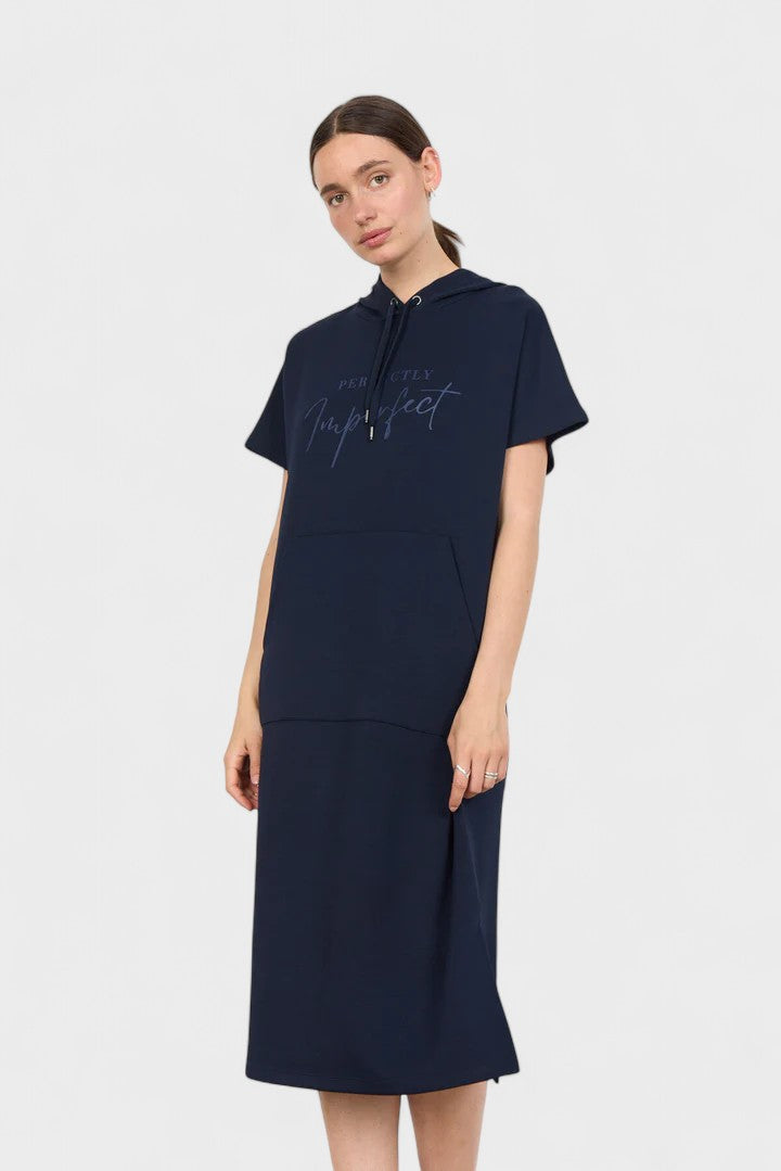 Sásquia - Casual jurk met capuchon