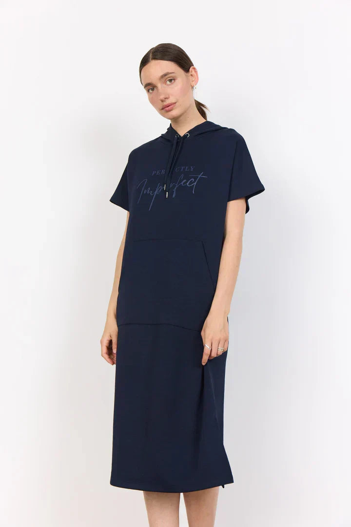 Sásquia - Casual jurk met capuchon