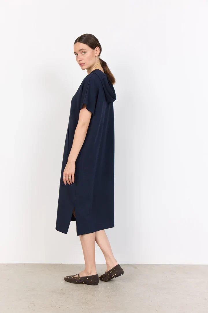 Sásquia - Casual jurk met capuchon