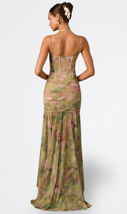 Isamara - Lange Jurk met Corset