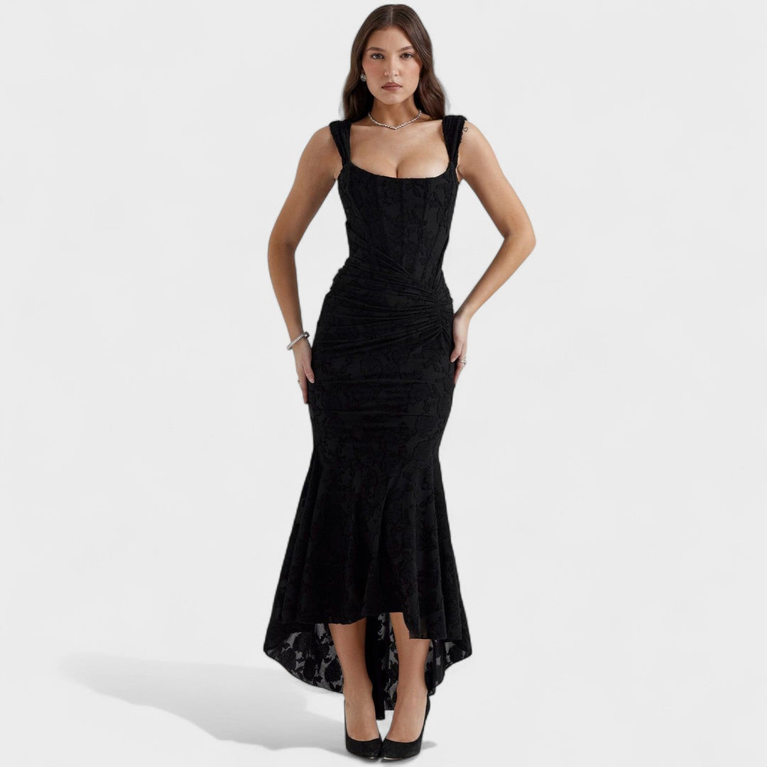 Francesca - Jurk met sculpturale silhouet