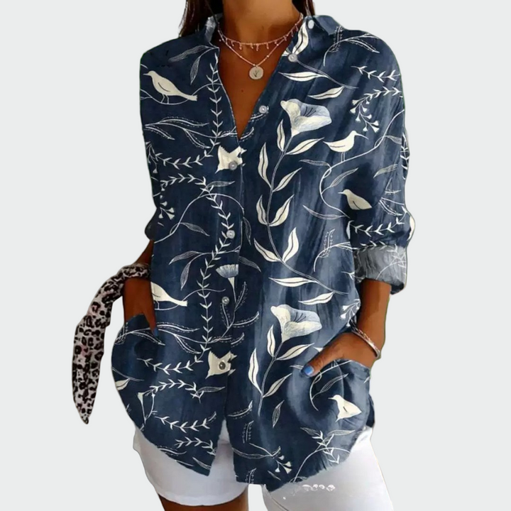 Stijlvol shirt met bloemenprint
