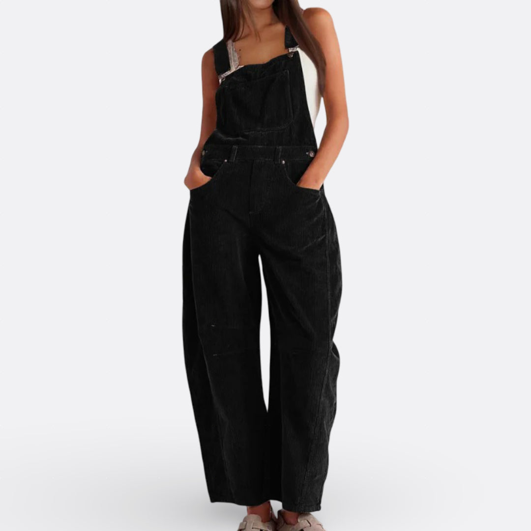Carolina - Vloeiende Wijde Pantalon Jumpsuit