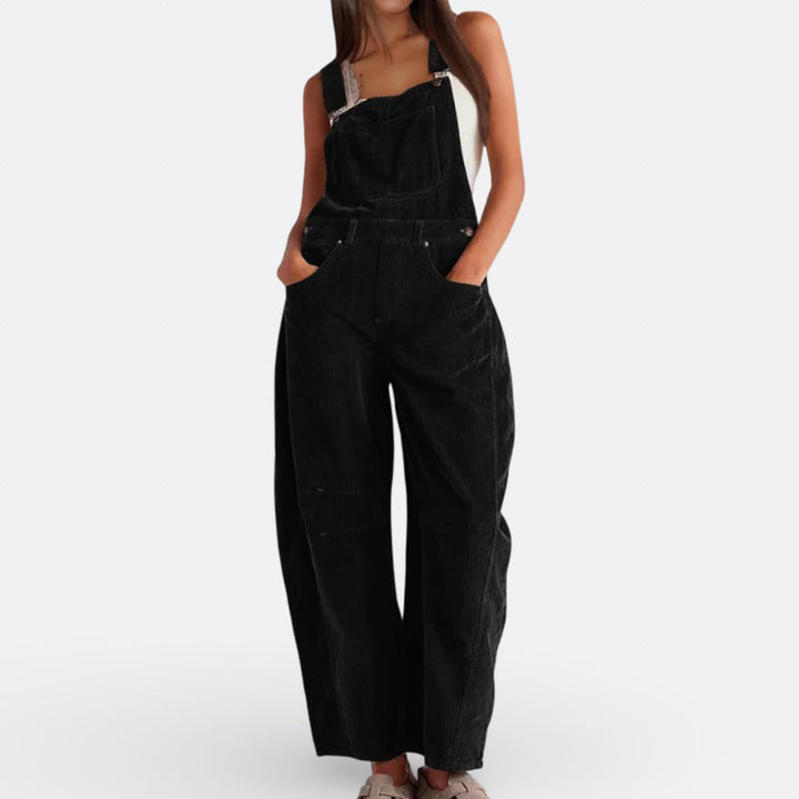 Carolina - Vloeiende Wijde Pantalon Jumpsuit
