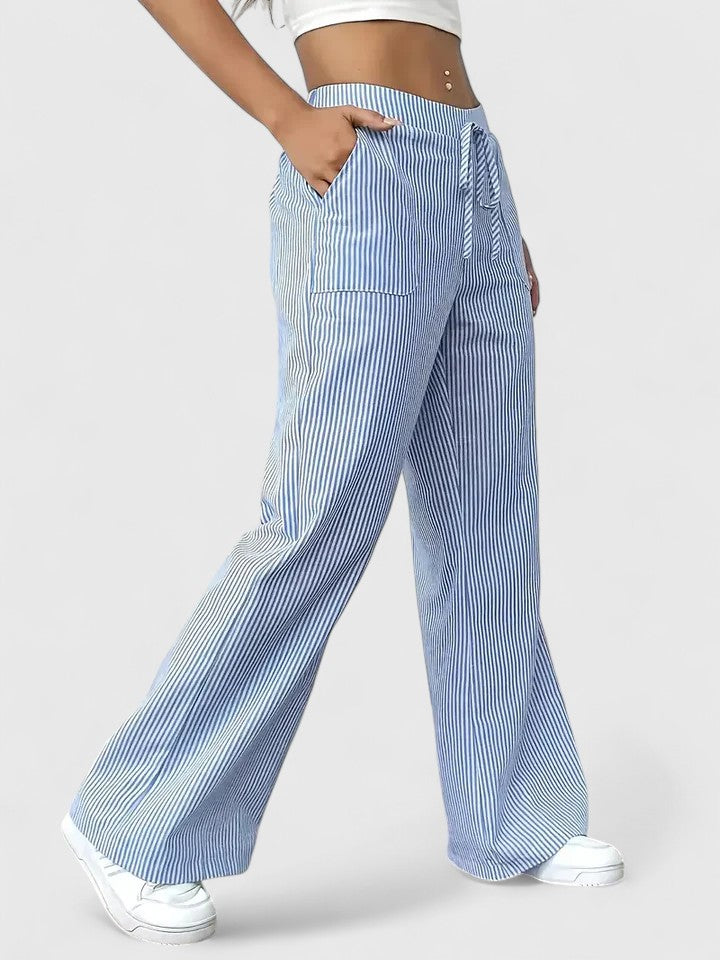Sommerfeld | Comfortabele Wijde Broek met Elegante Details