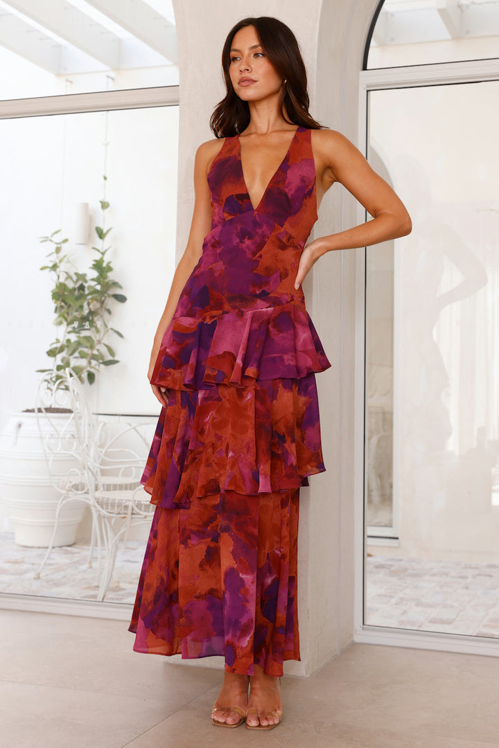 Marina - Elegante Lange Jurk