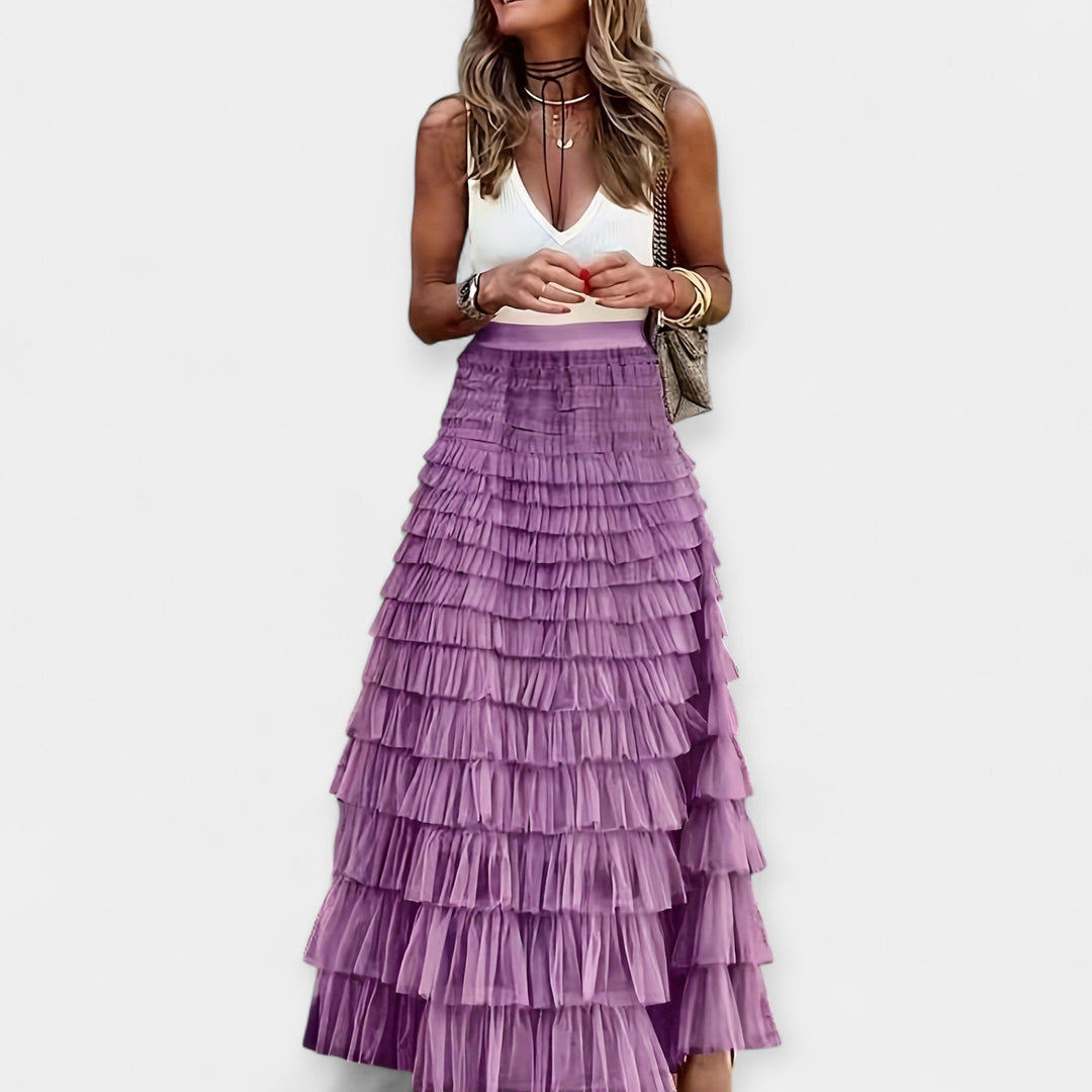Saia Boho met Satijnen Afwerking