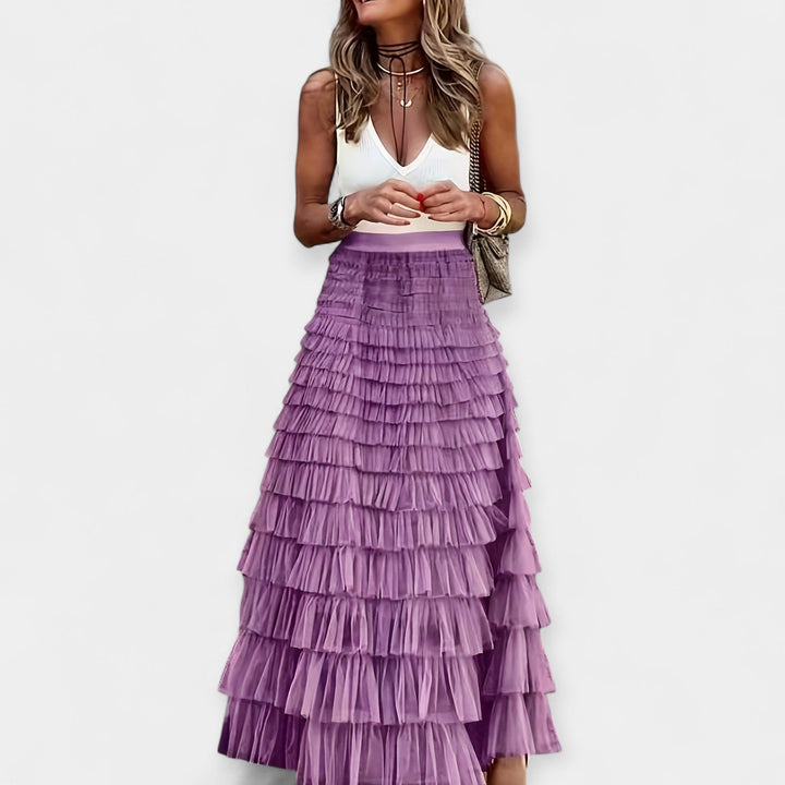Saia Boho met Satijnen Afwerking