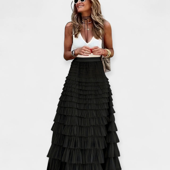 Saia Boho met Satijnen Afwerking
