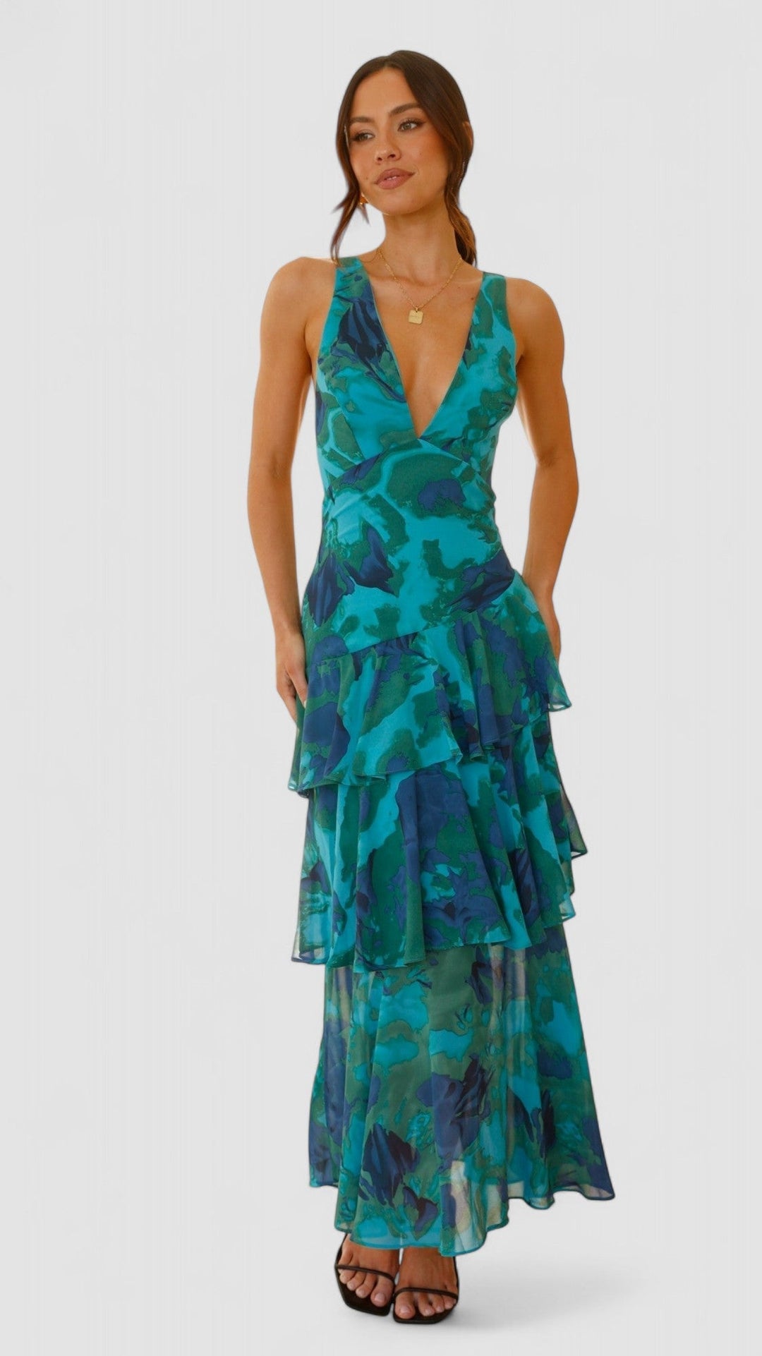 Eli - Elegante Maxi Jurk Zomer