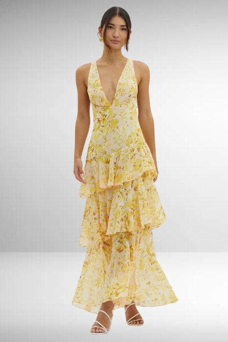 Eli - Elegante Maxi Jurk Zomer