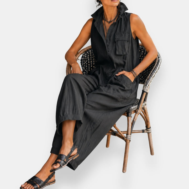 Alice | Mouwloze Jumpsuit