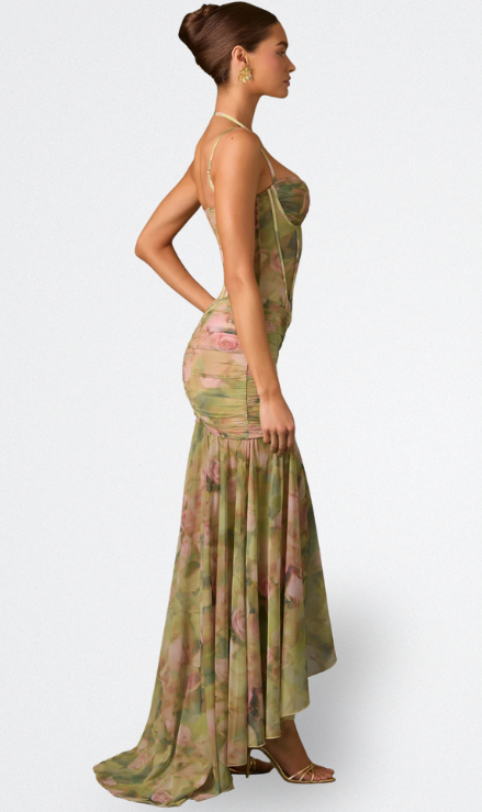 Isamara - Lange Jurk met Corset