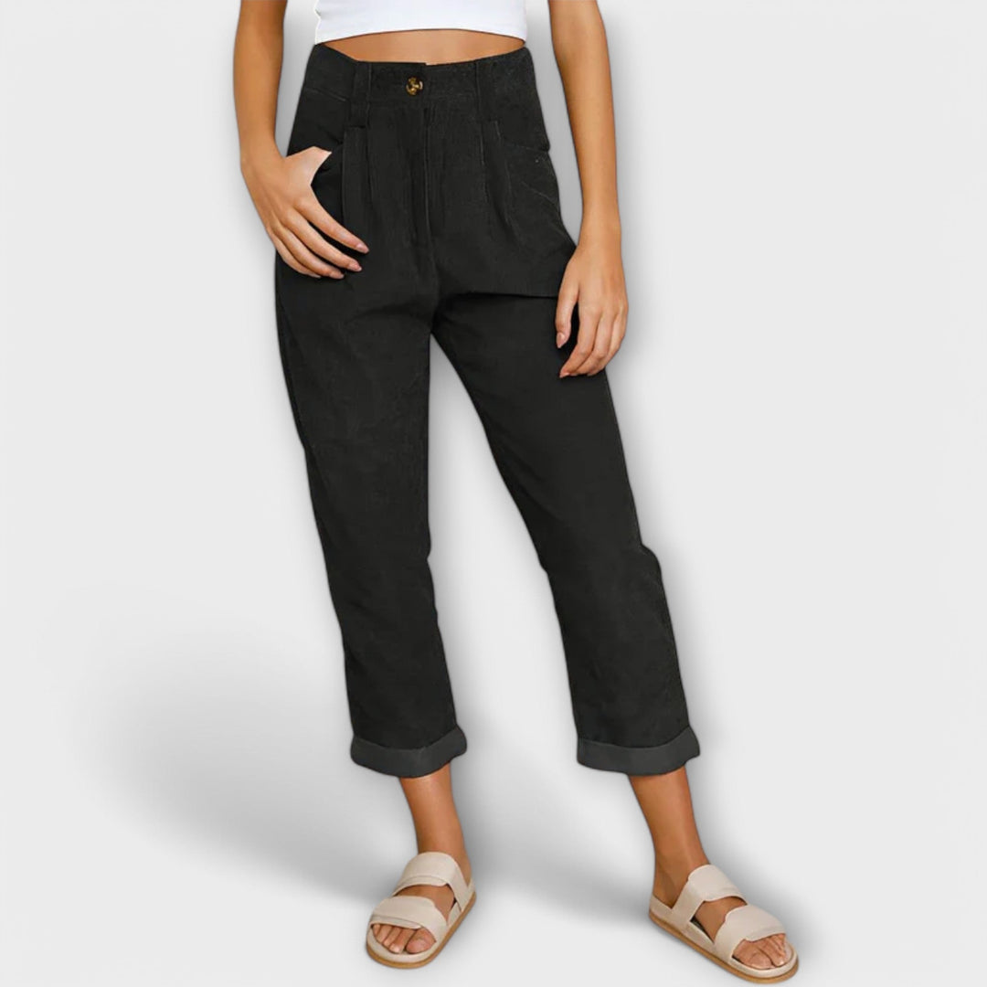 Jana - Moderne corduroy broeken