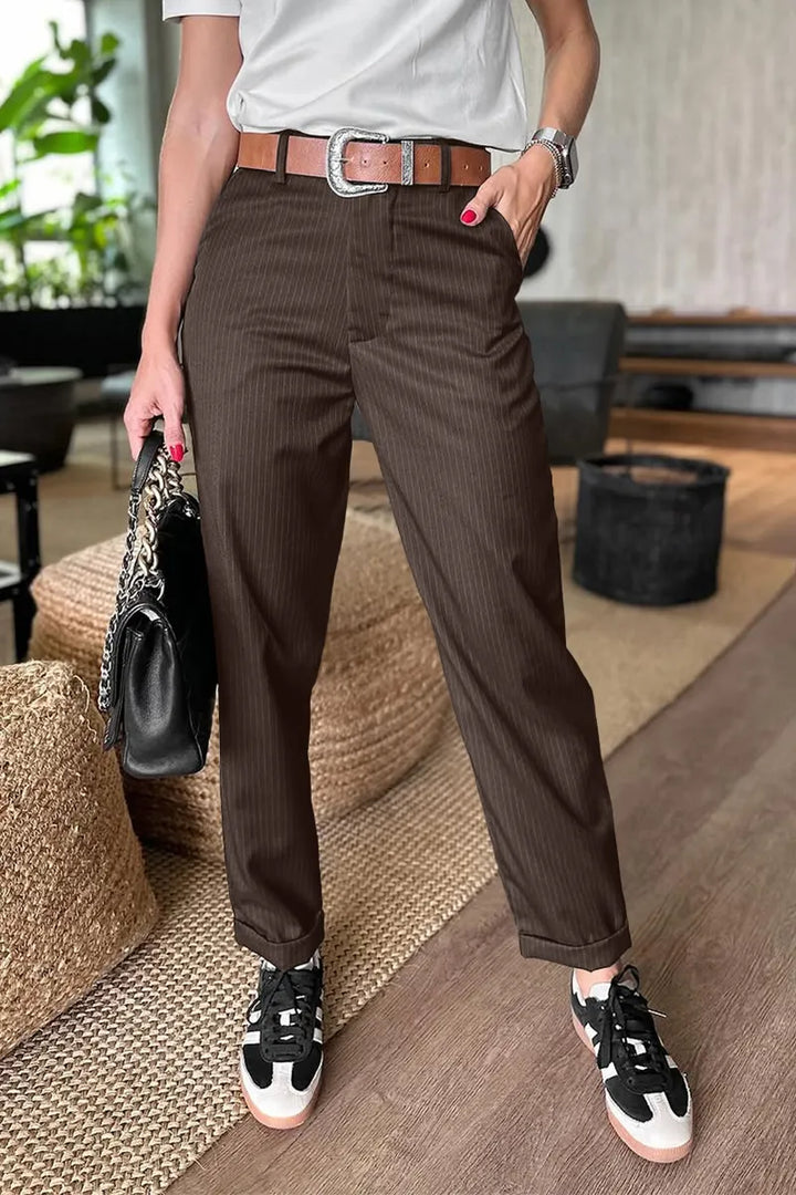 Sommerfeld | ELEGANTE, FIGUURVRIENDELIJKE BROEK MET STREPEN