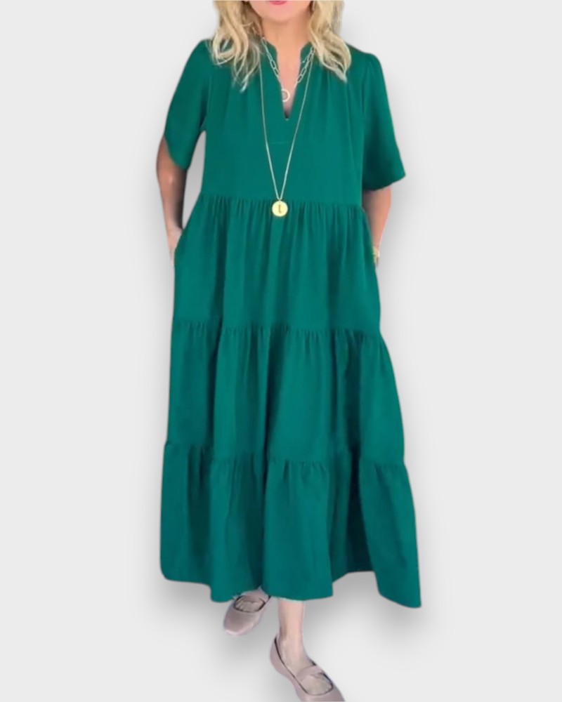 Carlota - Maxi Jurk met Beweging