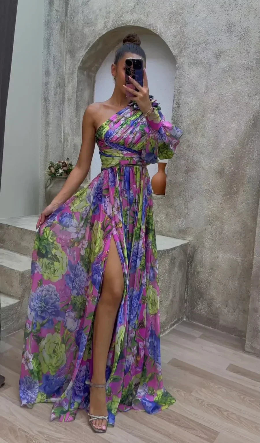 Whitney - Elegante en Vloeiende Jurk