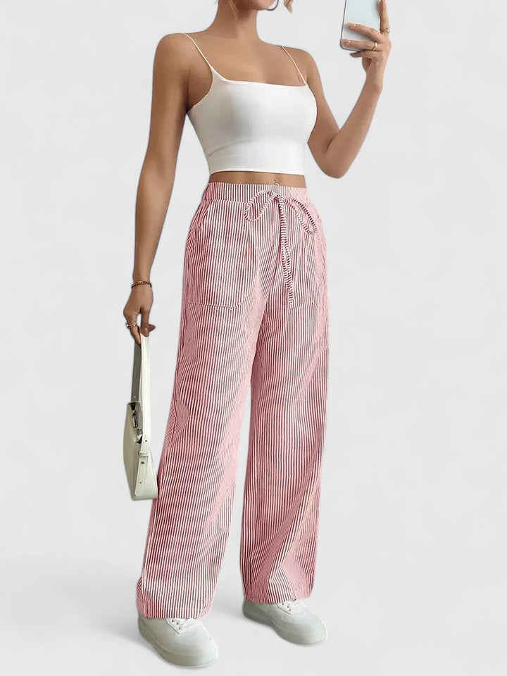 Sommerfeld | Comfortabele Wijde Broek met Elegante Details