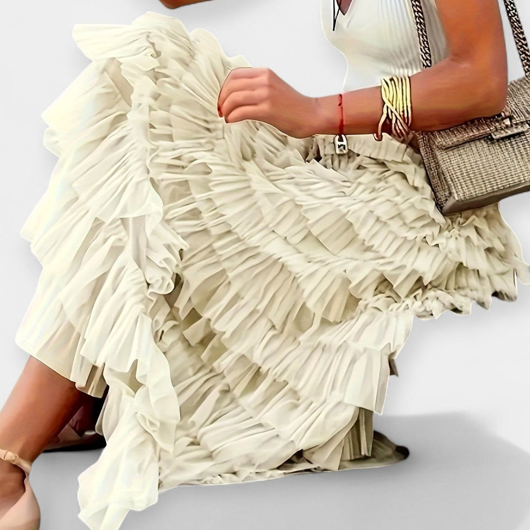 Saia Boho met Satijnen Afwerking