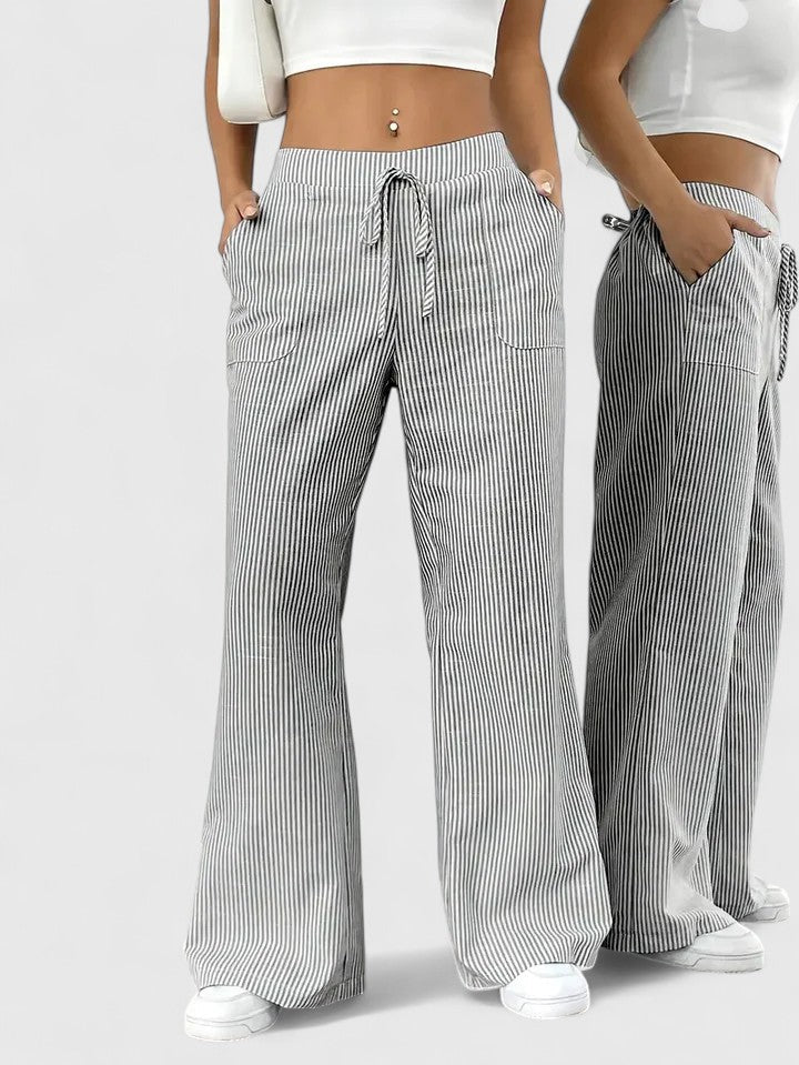 Sommerfeld | Comfortabele Wijde Broek met Elegante Details