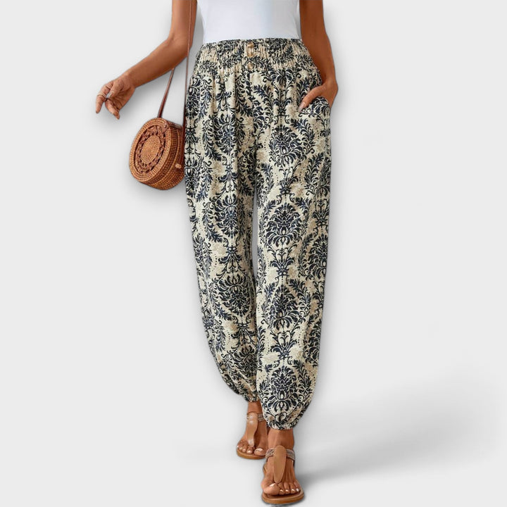 Escarlete - Broek met etnische grafieken