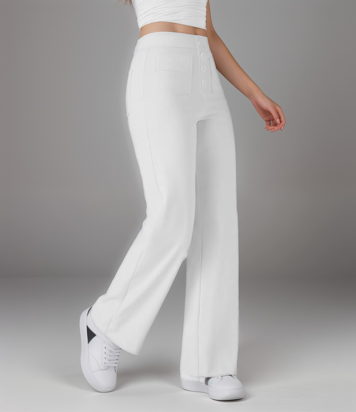 Sommerfeld | Elastische Broek met Hoge Taille