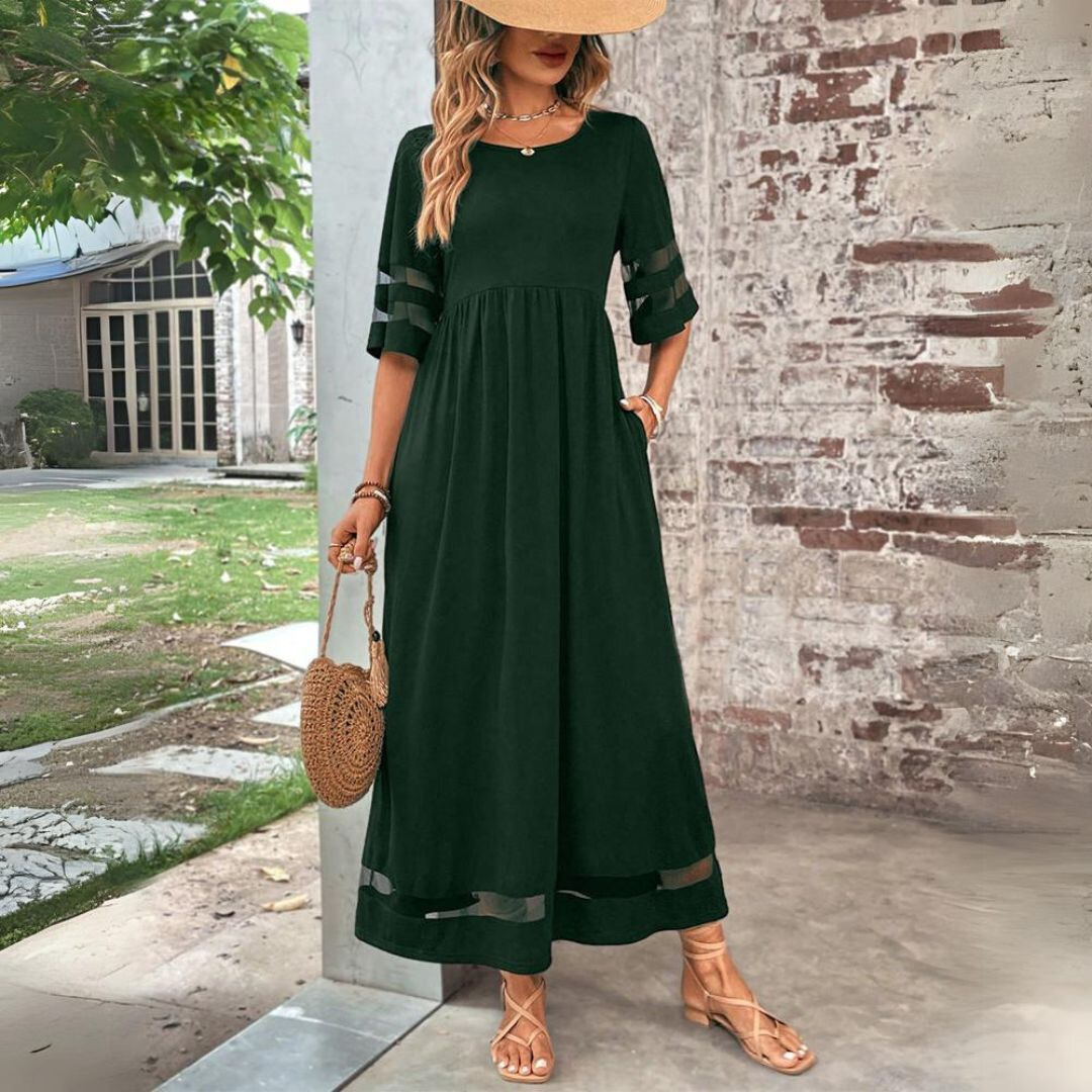 Catarina - Elegante Jurk Die de Buik Bedekt