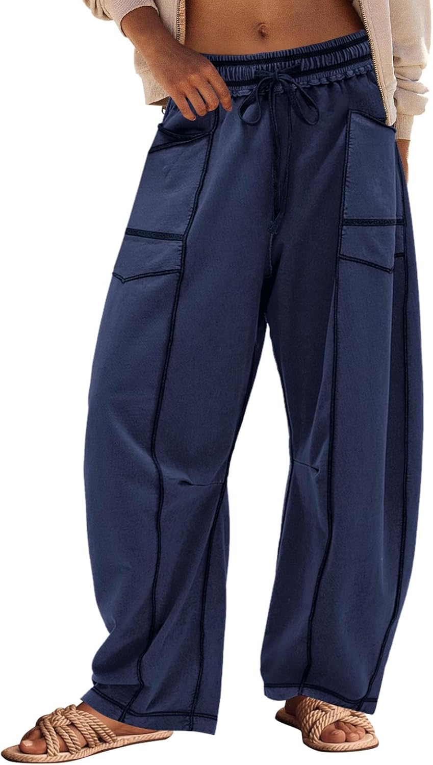 Sommerfeld | Barrel-Pants – Ruime zomer-loungebroek voor elk moment