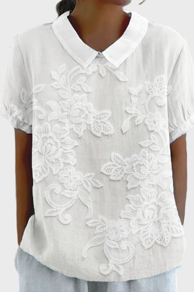 Lily - Blouse met Kraag