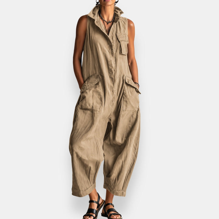 Alice | Mouwloze Jumpsuit