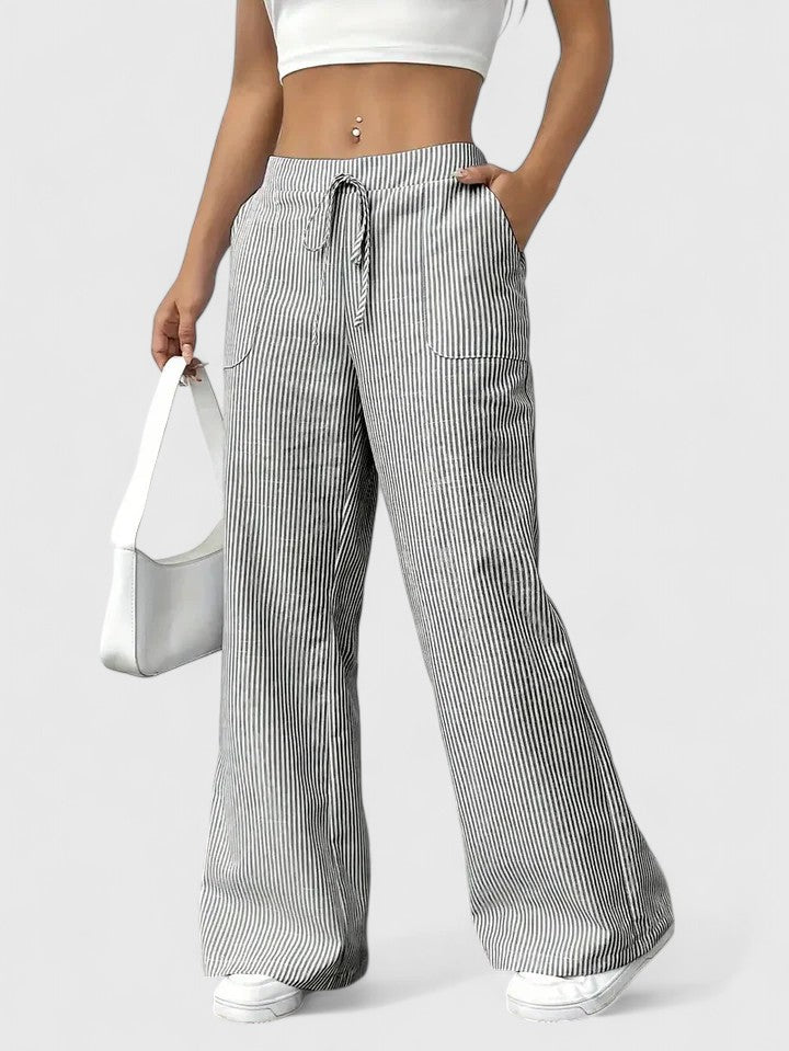 Sommerfeld | Comfortabele Wijde Broek met Elegante Details